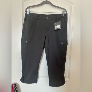 Eddie Bauer Women's Charcoal Cargo Shorts